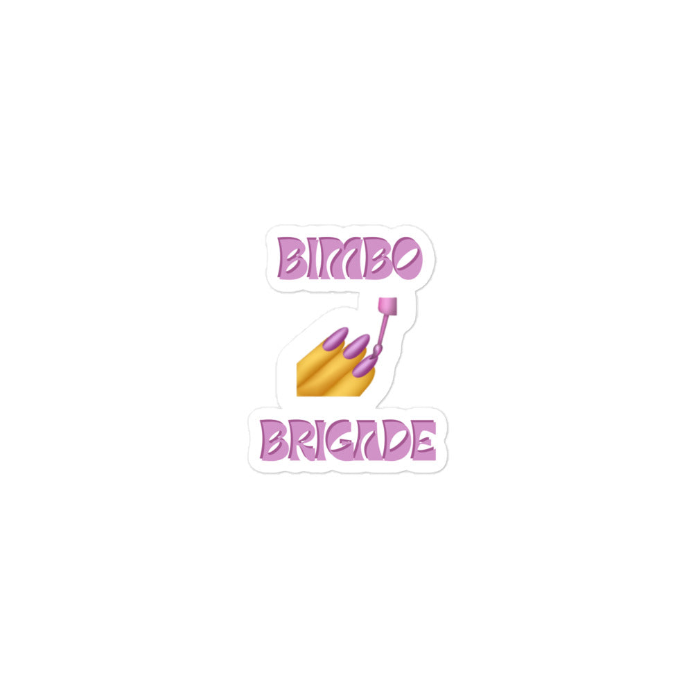 Bimbo Brigade Sticker