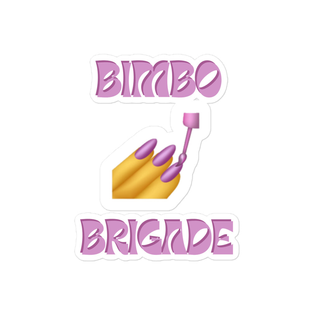 Bimbo Brigade Sticker